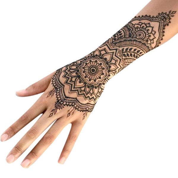 حنة الأسود الطبيعي الهندي - golecha henna